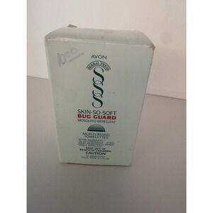 Avon Skin-So-Soft Bug Guard 10 Moisturizing Sunblock Towelettes 1999 New